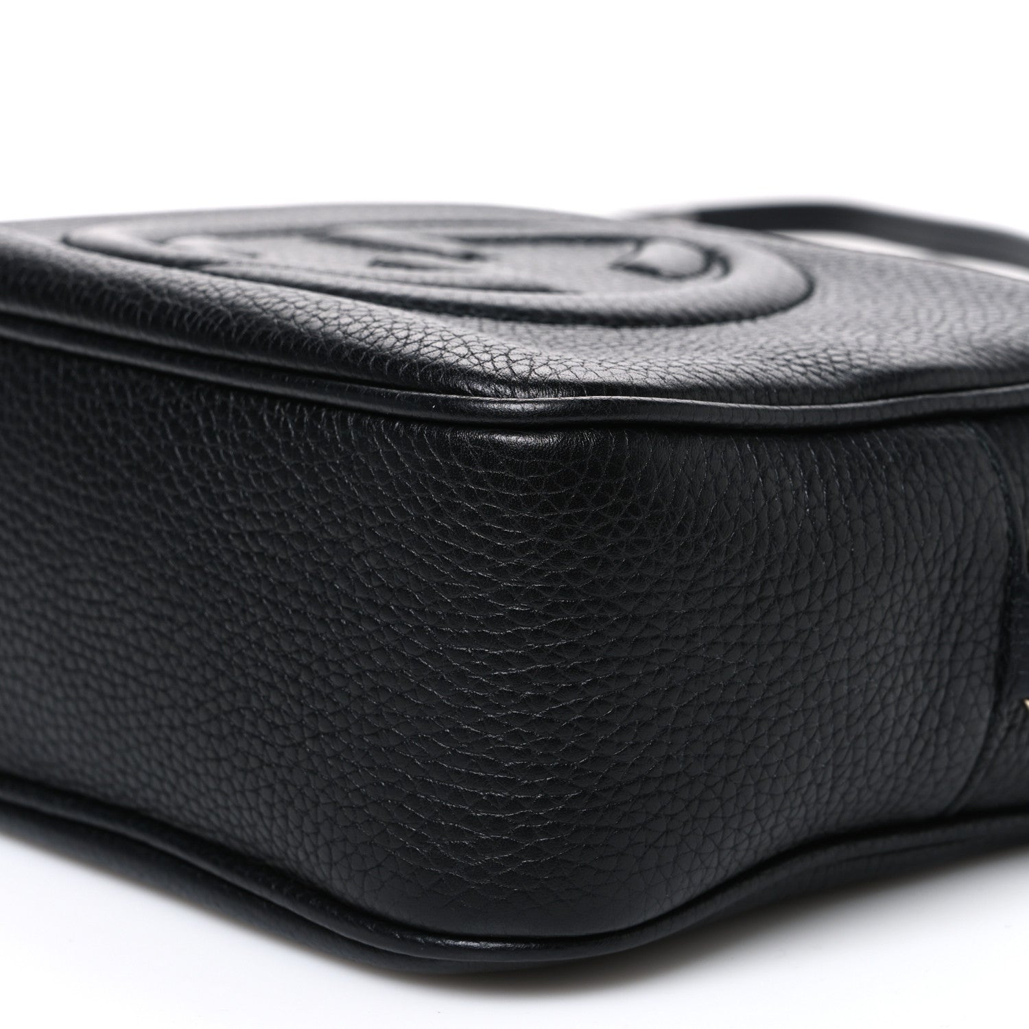 Gucci Pebbled Calfskin Small Soho Disco Bag Black 10 of 10