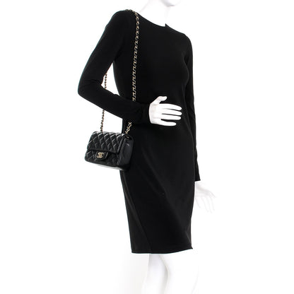 Chanel Caviar Quilted Mini Square Flap Black 2 of 8