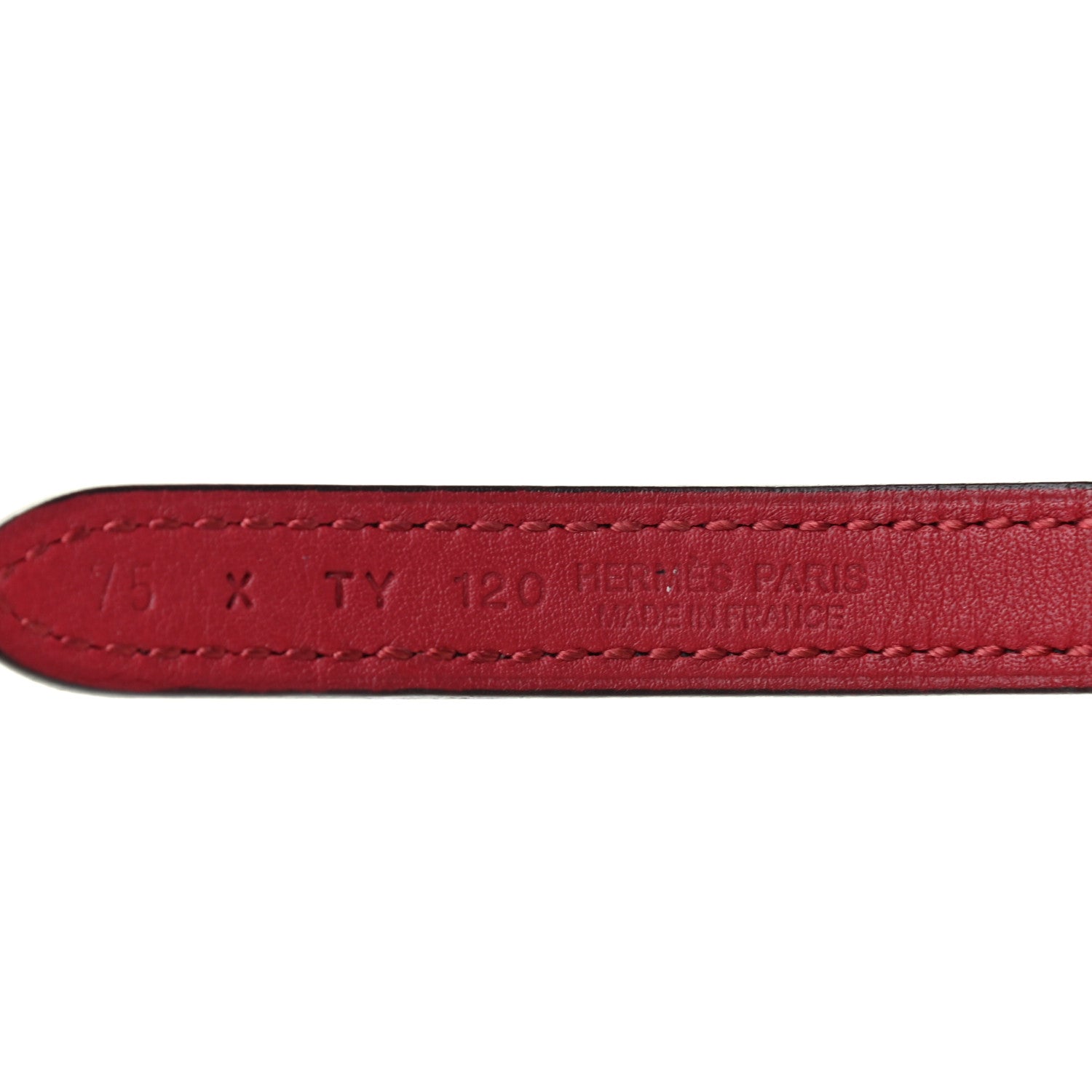 Hermes Swift 13mm Focus Belt 75 Black Rouge Grenat 3 of 5