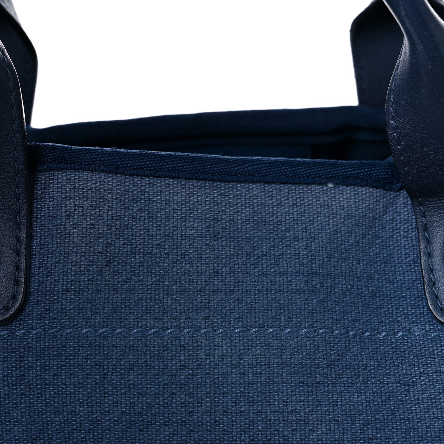 Canvas Medium Deauville Tote Blue