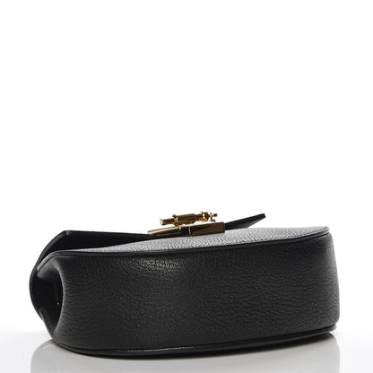 Chloe Grained Lambskin Mini Drew Shoulder Bag Black 4 of 7