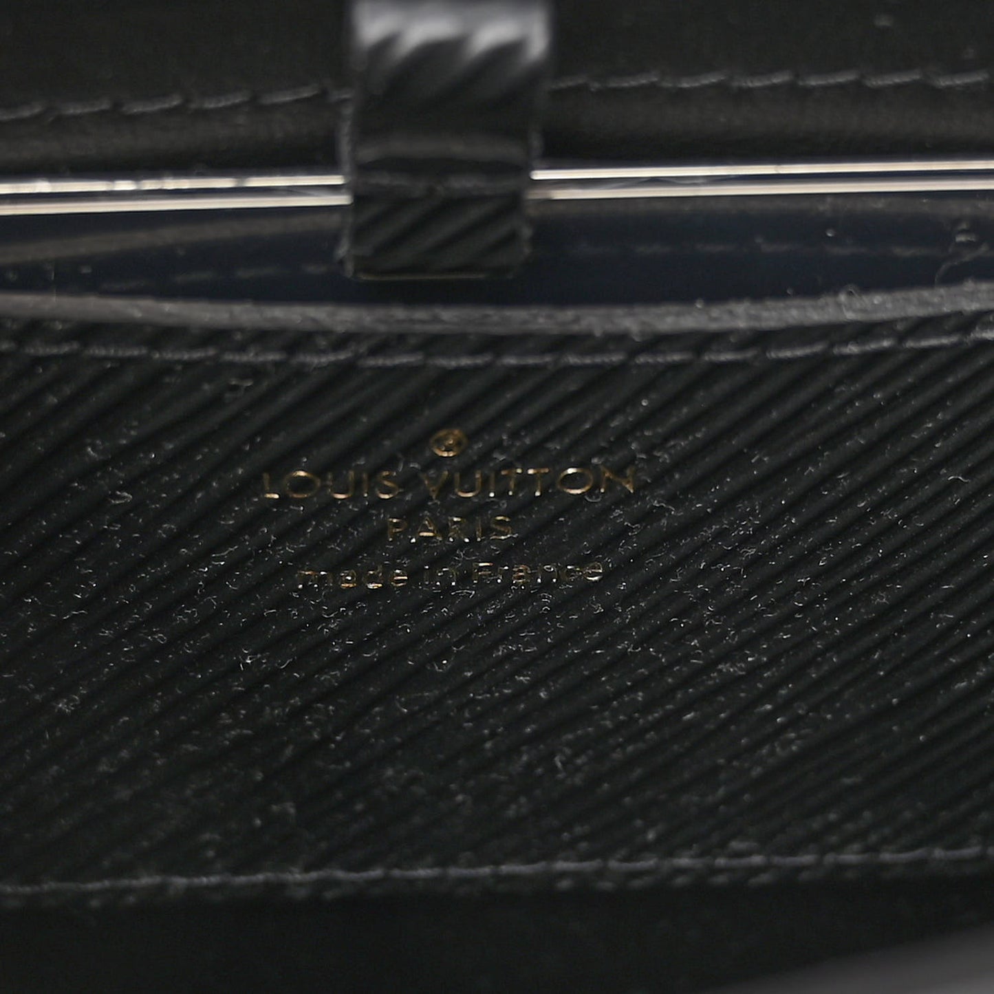 Epi Twist Shoulder Bag MM Black