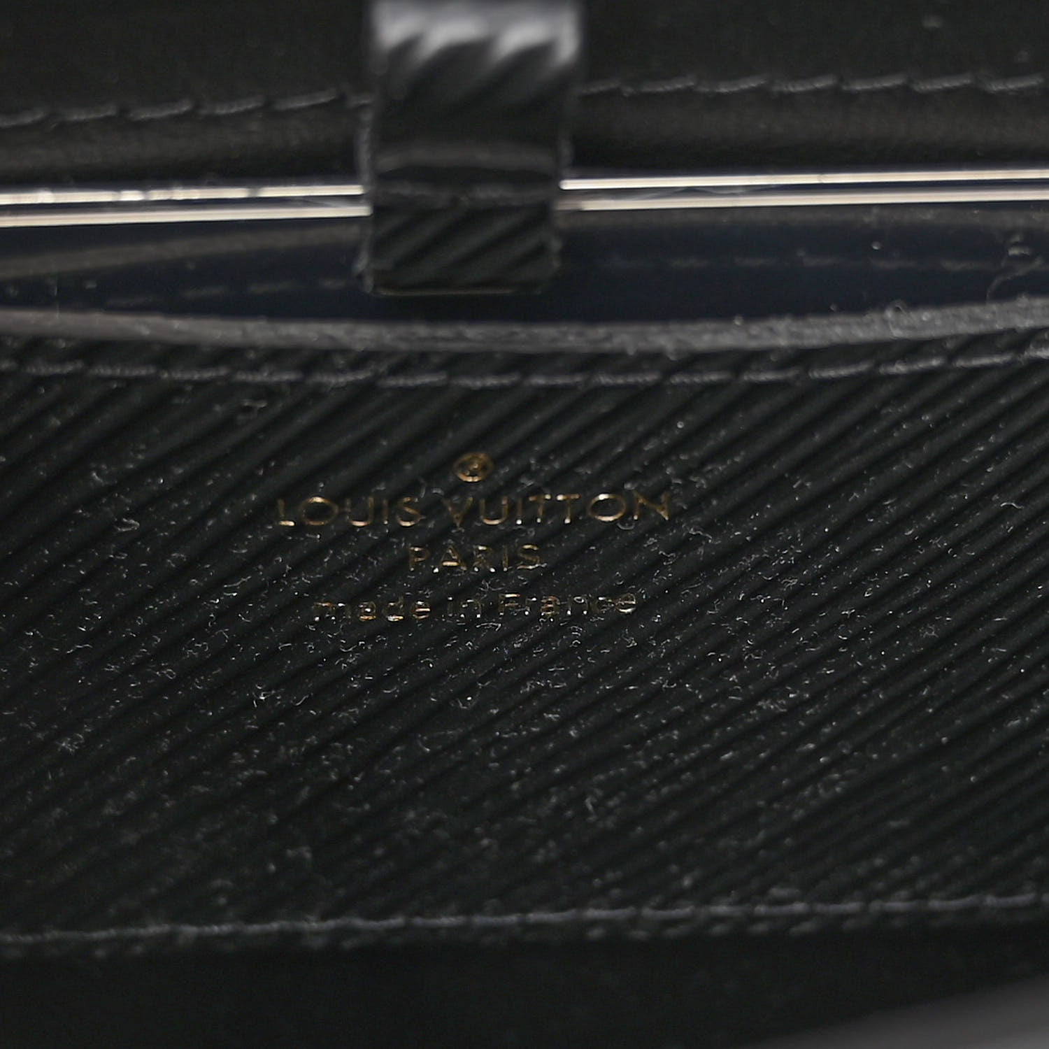 Louis Vuitton Epi Twist Shoulder Bag MM Black 6 of 10