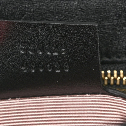 Gucci Vitello Palmellato Lux Small Arli Flap Shoulder Bag Black 7 of 10