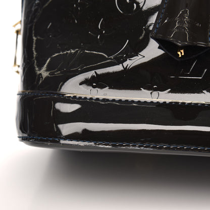 Louis Vuitton Vernis Alma GM Blue Infini 7 of 11