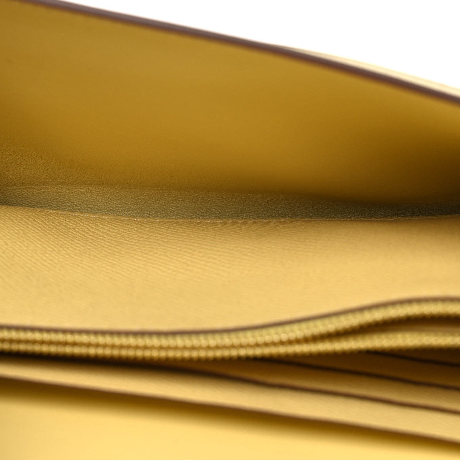 Hermes Epsom Constance Long Wallet To Go Wallet Jaune Poussin 5 of 18