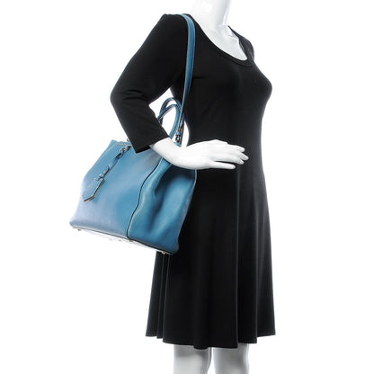 Fendi Vitello Elite Regular 2Jours Tote Maldives 2 of 6