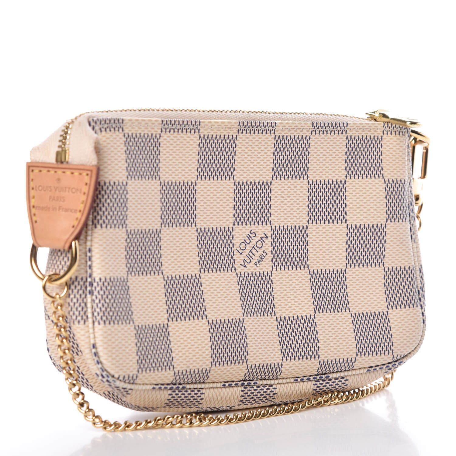 Louis Vuitton Damier Azur Mini Pochette Accessories 3 of 8