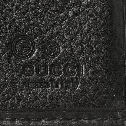 Gucci Monogram Continental Flap Wallet Black 6 of 8