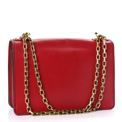 Christian Dior Calfskin J'Adior Chain Flap Bag Red 3 of 16