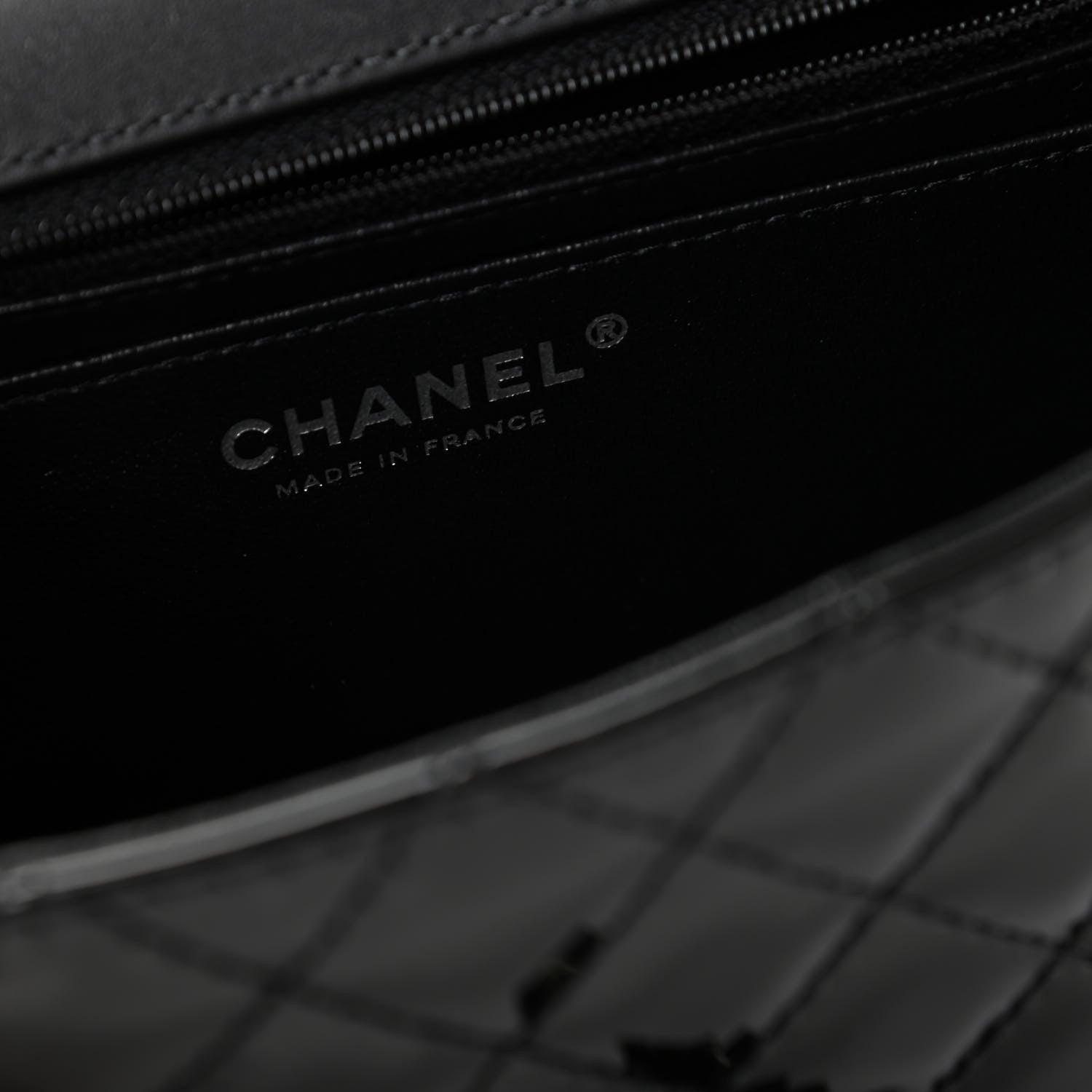 Chanel Patent Calfskin Quilted 2.55 Reissue Mini Flap So Black 8 of 10