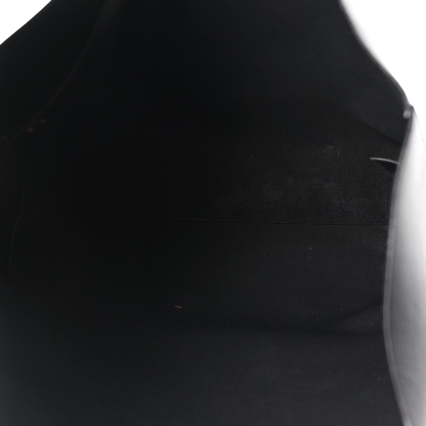 Calfskin Large Shopping Tote Black
