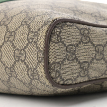 Gucci GG Supreme Monogram Web Medium Ophidia Messenger Bag Brown 9 of 18