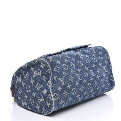 Louis Vuitton Monogram Denim Neo Speedy Blue 3 of 10