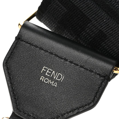 Fendi Ribbon Vitello Seta FF 1974 Adjustable Strap You Black 4 of 6
