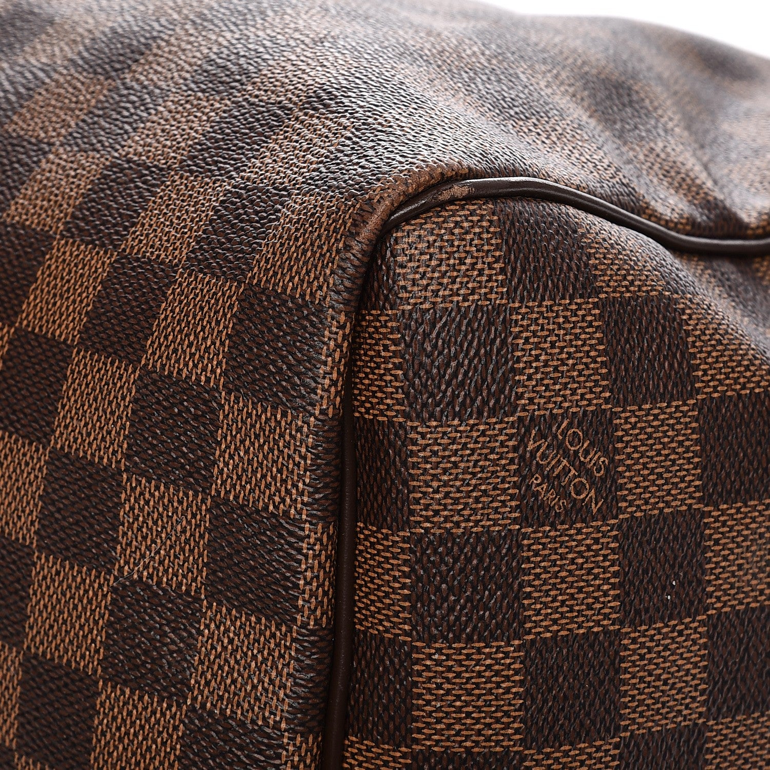 Louis Vuitton Damier Ebene Keepall Bandouliere 55 14 of 17