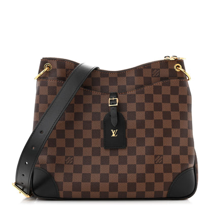 Louis Vuitton Damier Ebene Odeon MM Black 1 of 9