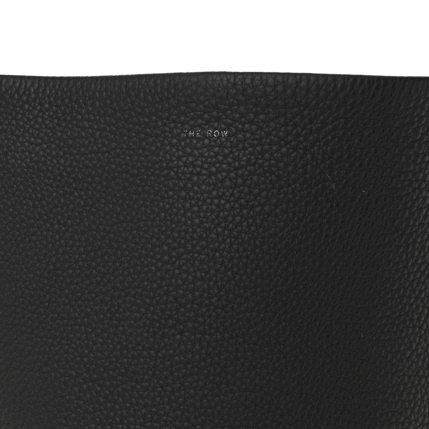The Row Grained Calfskin Medium N/S Park Tote Black 8 of 10