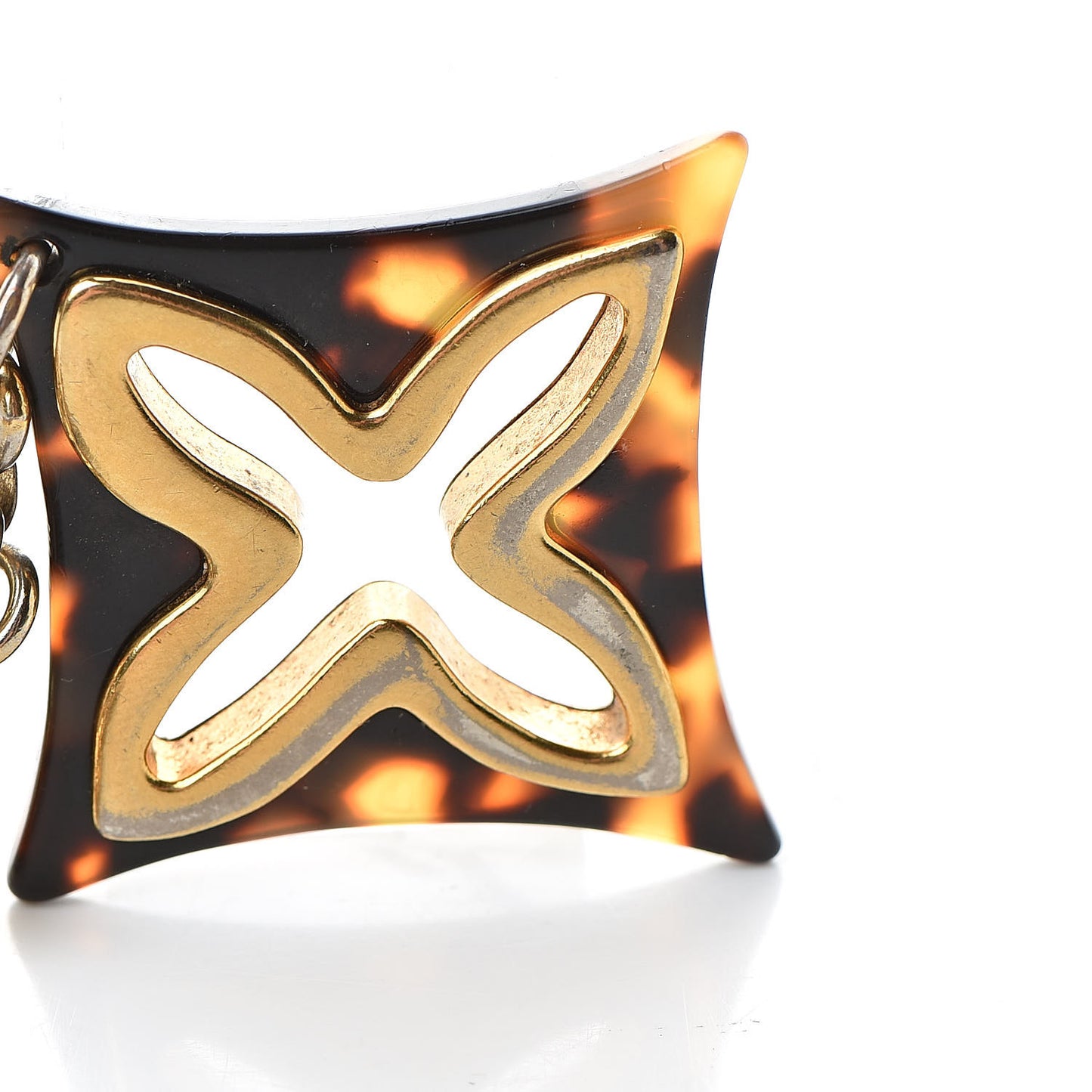 Insolence Bag Charm Ecaille