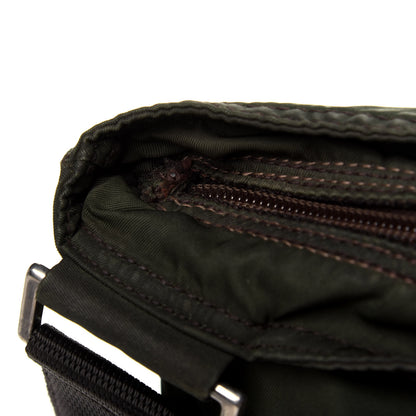 Prada Nylon Vela Flat Messenger Bag Mimetico 20 of 22
