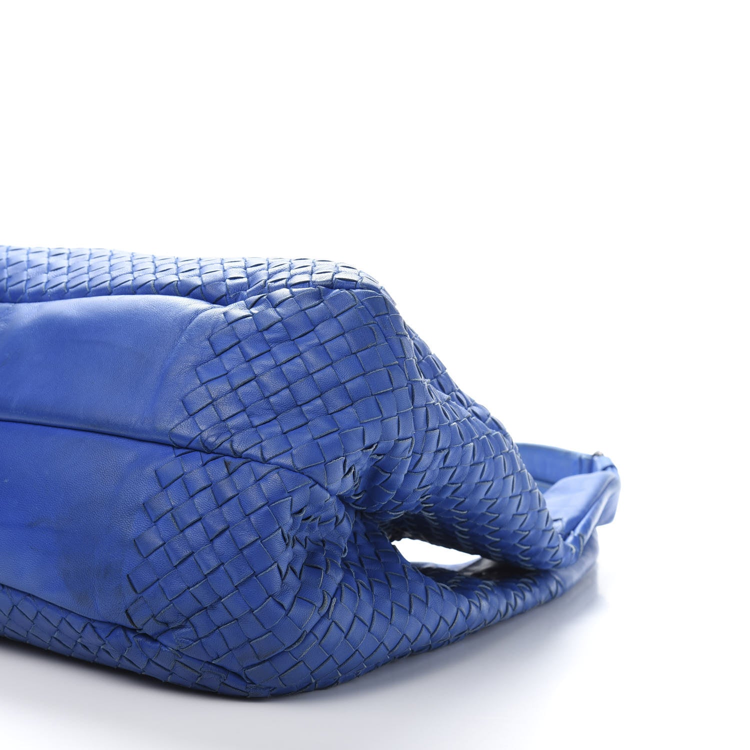 Bottega Veneta Nappa Intrecciato Large Campana Signal Blue 9 of 14