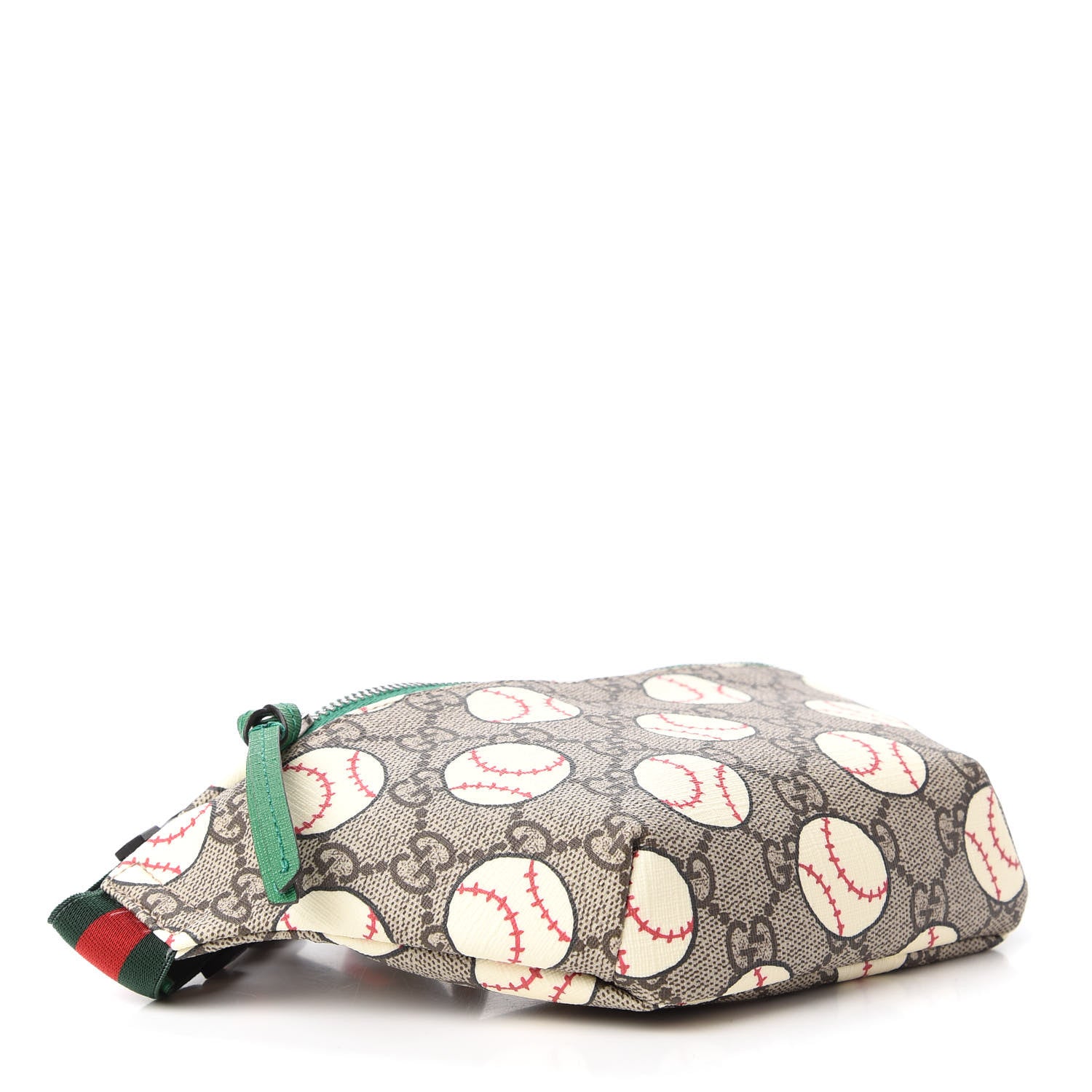 Gucci GG Supreme Monogram Baseballs Web Childrens Belt Bag 4 of 10