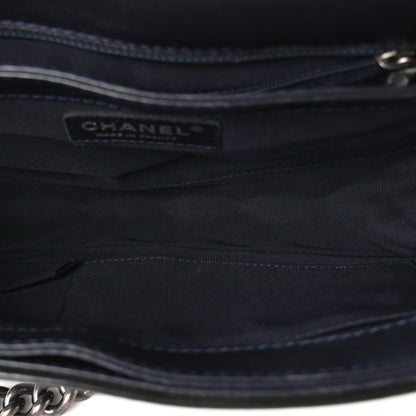 Chanel Patent New Medium Boy Reverso Flap Black 5 of 10