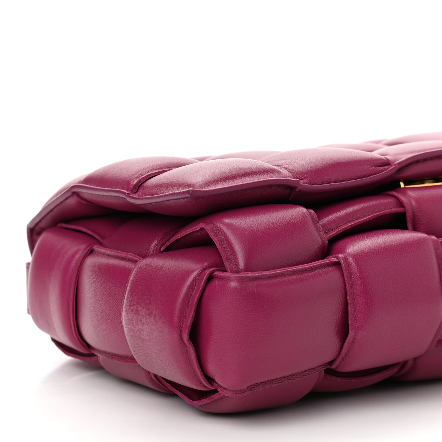 Bottega Veneta Nappa Maxi Intreccio Padded Cassette Crossbody Bag Cinnabar 8 of 10