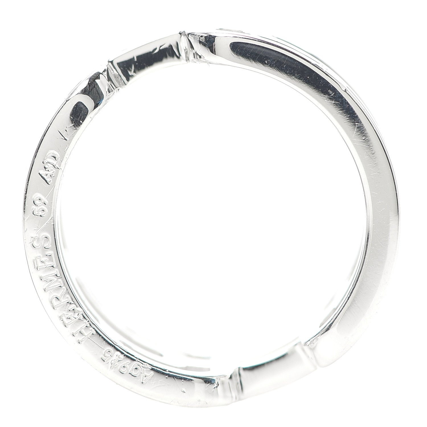 Hermes Sterling Silver PM Arcane Ring 59 8.75 4 of 5