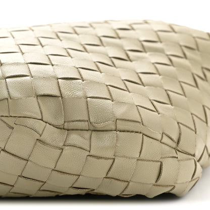 Bottega Veneta Nappa Intrecciato Teen Jodie Hobo Travertine 10 of 14