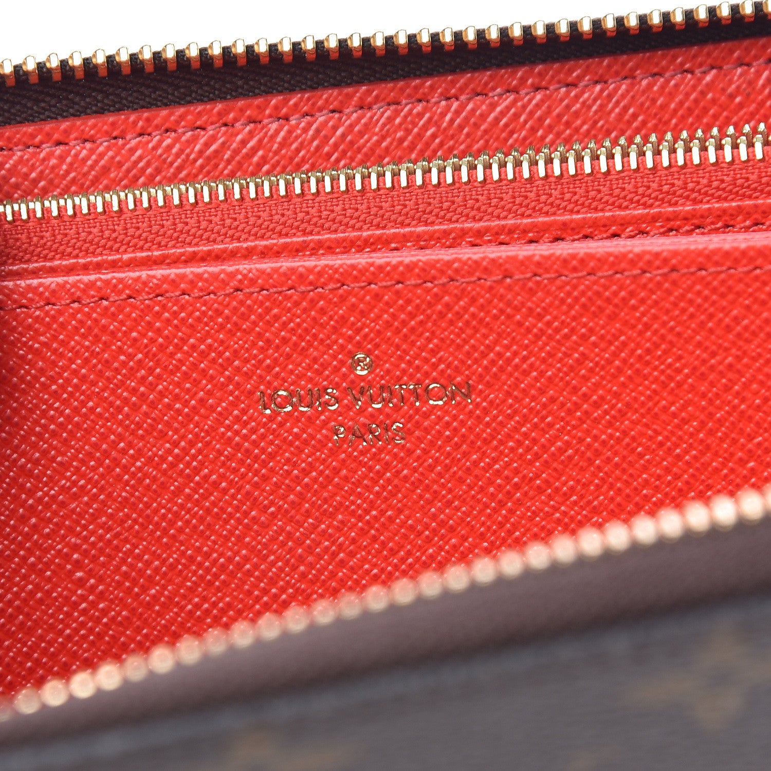 Louis Vuitton Monogram Zippy Wallet Coquelicot 6 of 7
