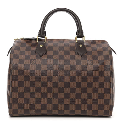 Louis Vuitton Damier Ebene Speedy 30 1 of 7