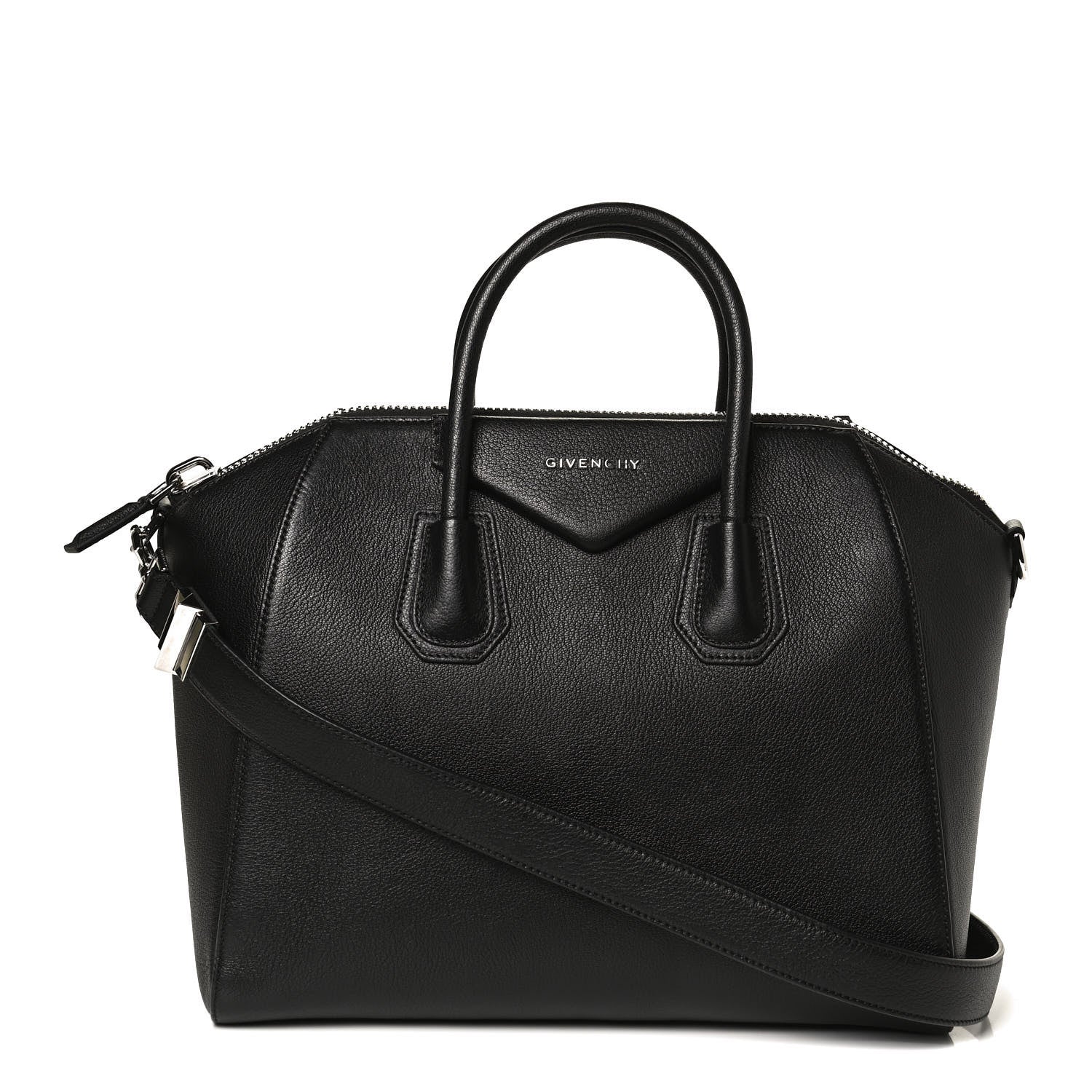 Givenchy Sugar Goatskin Medium Antigona Black 1 of 11