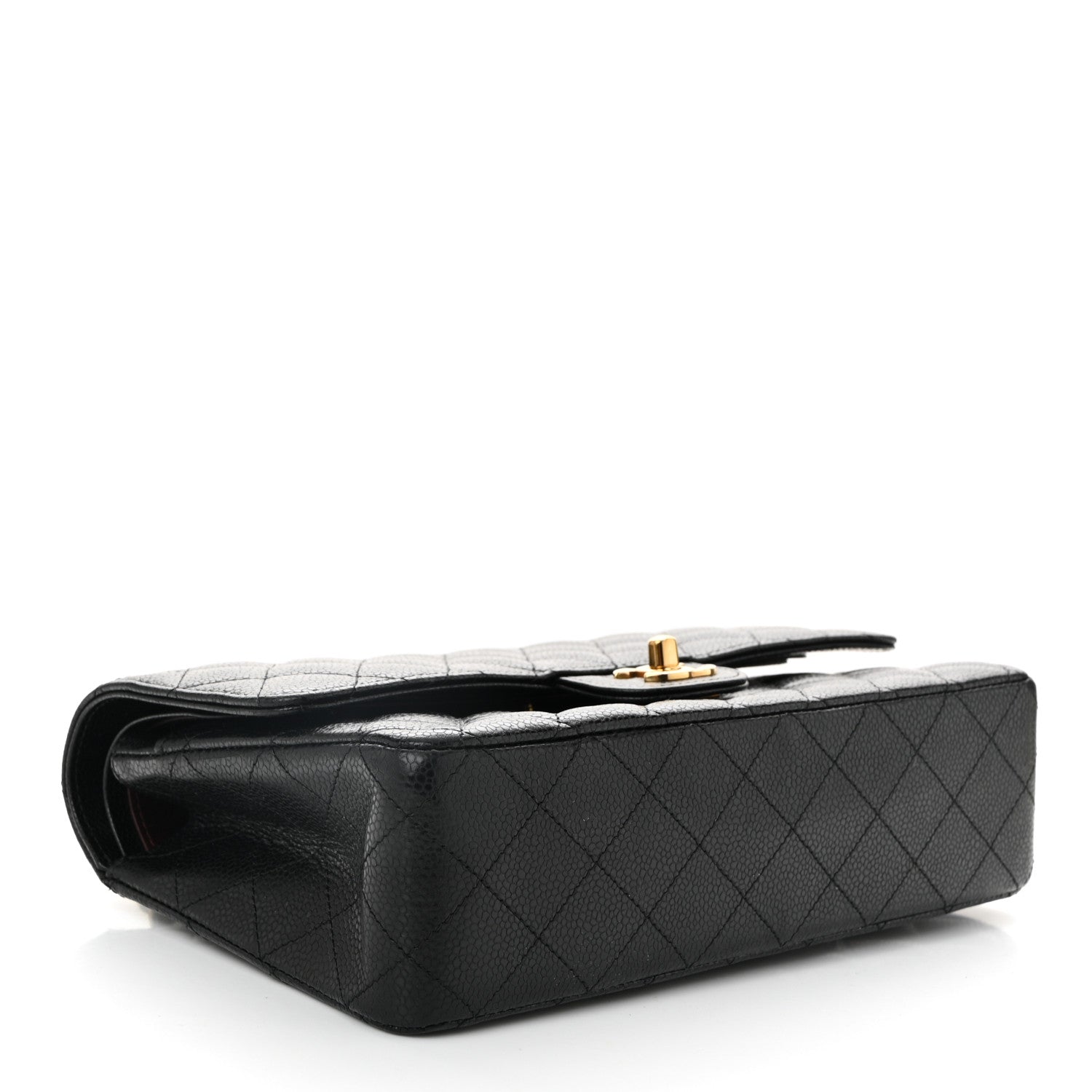 Chanel Caviar Quilted Medium Double Flap Black 4 of 11