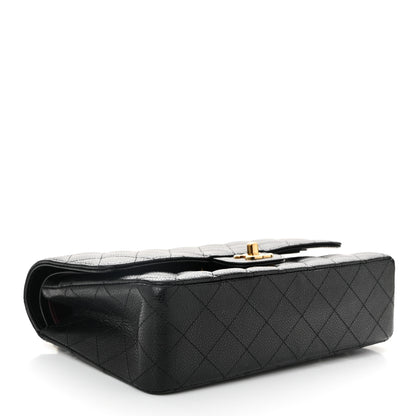 Chanel Caviar Quilted Medium Double Flap Black 4 of 11