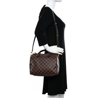 Louis Vuitton Damier Ebene Speedy Bandouliere 25 2 of 10
