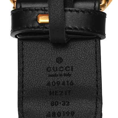 Gucci Nylon Calfskin Double G Web 40mm Belt 80 32 Green Red Black 3 of 5
