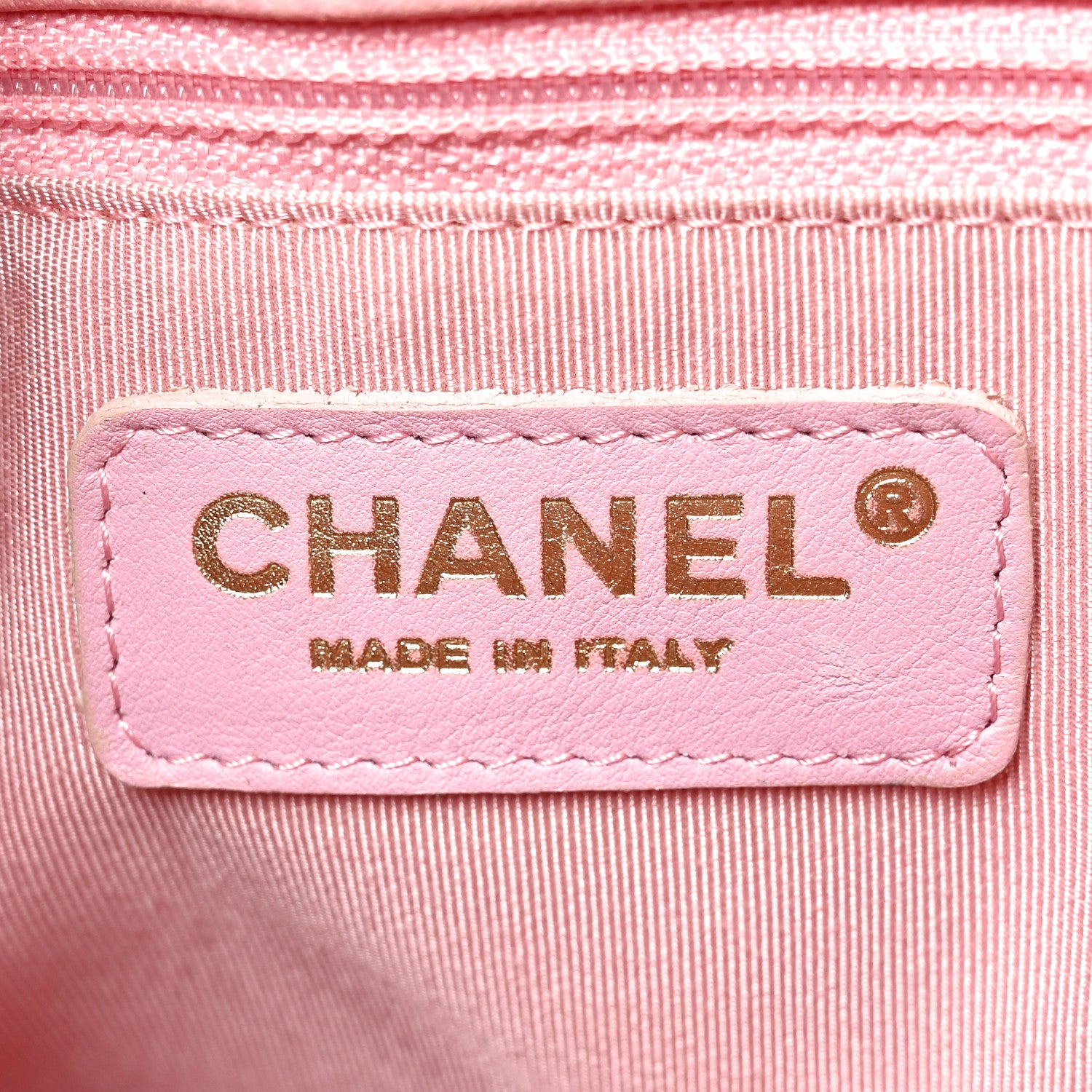 Chanel Caviar Quilted Petit Shopping Tote PST Pink 6 of 10
