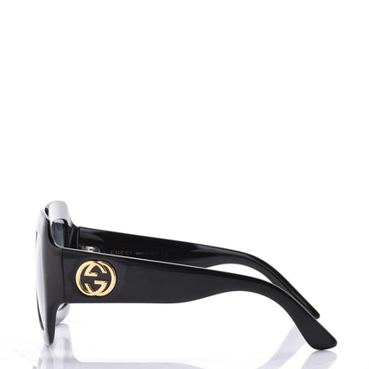 Gucci Acetate Square Frame Sunglasses GG0053S Black 3 of 8