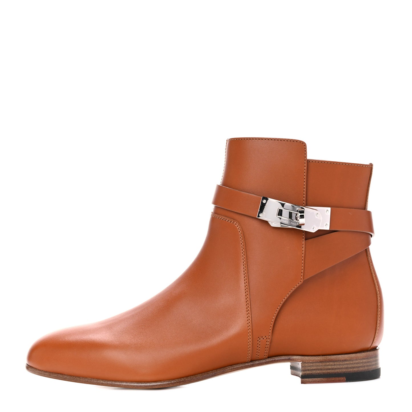 Calfskin Neo Low Boots 38.5 Natural