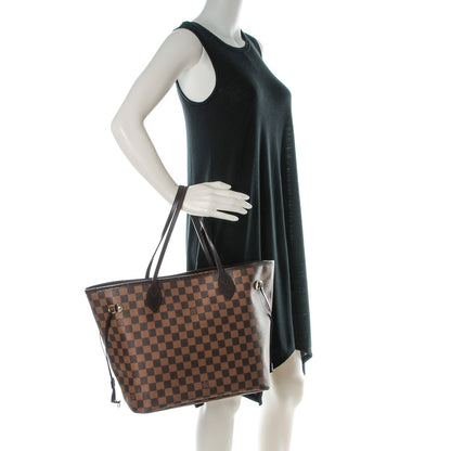 Louis Vuitton Damier Ebene Neverfull MM 2 of 7