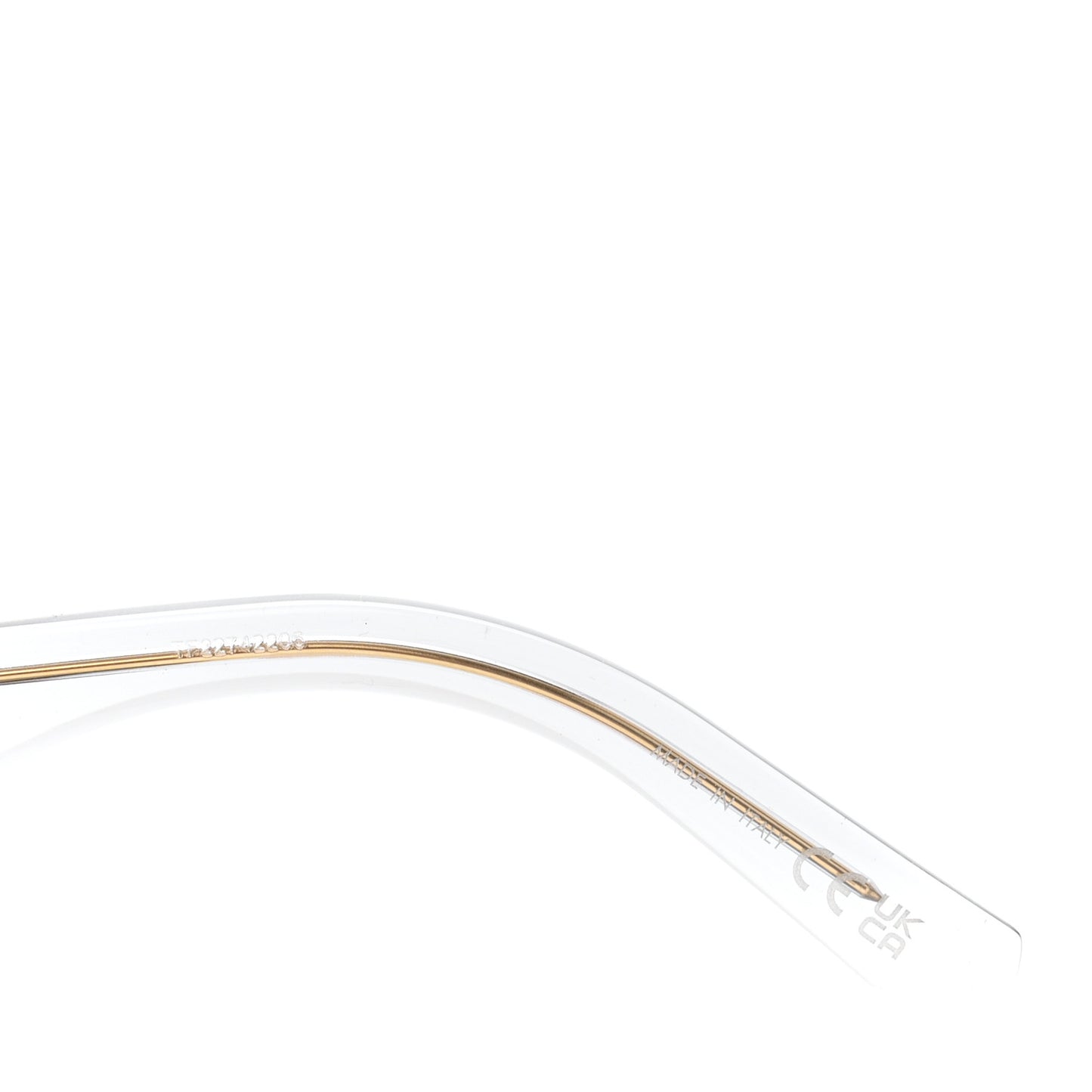 Diorsignature S5U Square Sunglasses Gold