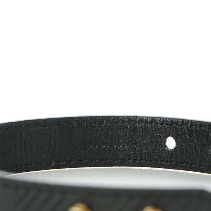 Louis Vuitton Epi Twist It Bracelet 17 Black 5 of 7