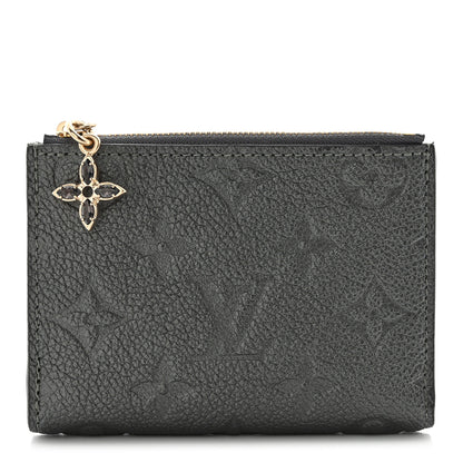Louis Vuitton Empreinte Lisa Wallet Black Gun Metal 1 of 7