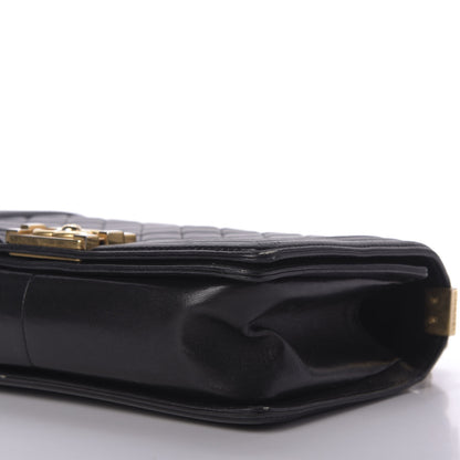 Chanel Lambskin Quilted Medium Boy Flap Dark Navy 7 of 9