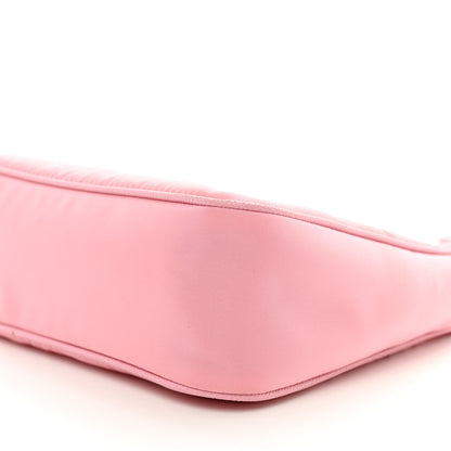 Prada Nylon Re-Edition 2005 Shoulder Bag Rosa 9 of 11