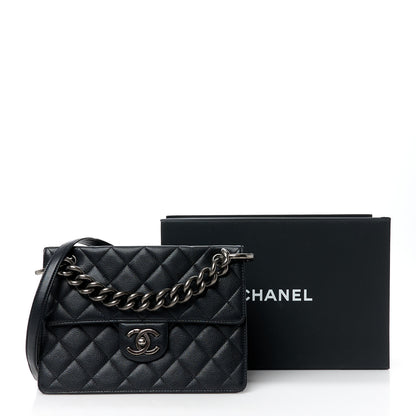 Chanel Caviar Quilted Medium Retro Class Flap Black 12 of 12