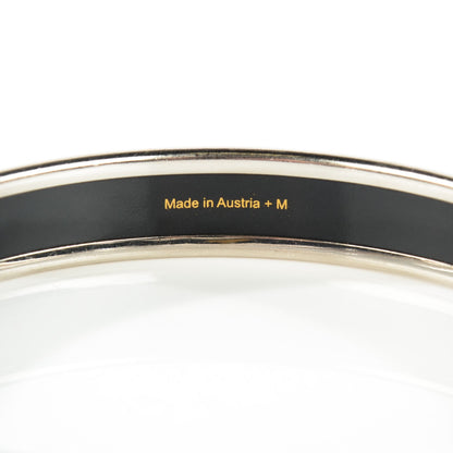 Hermes Enamel Printed Narrow Caleche Bracelet 65 5 of 7