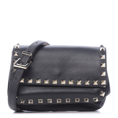 Valentino Garavani Calfskin Rockstud Belt Bag Black 1 of 18