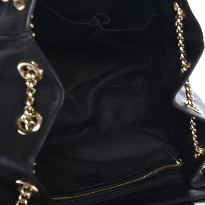 Gucci Calfskin Medium Emily Shoulder Bag Black 5 of 7